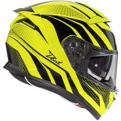Premier Casque De Moto Intégral En Fibre DEVIL PR FLUO Jaune Fluo Noir -Premier Soldes 2022 casque de moto integral en fibre devil pr fluo jaune fluo noir 91062