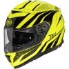 Premier Casque De Moto Intégral En Fibre DEVIL PR FLUO Jaune Fluo Noir -Premier Soldes 2022 casque de moto integral en fibre devil pr fluo jaune fluo noir 91063