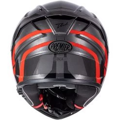 Casque De Moto Intégral En Fibre Premier DEVIL GT17 Noir Rouge -Premier Soldes 2022 casque de moto integral en fibre premier devil gt17 noir rouge 91046
