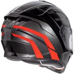 Casque De Moto Intégral En Fibre Premier DEVIL GT17 Noir Rouge -Premier Soldes 2022 casque de moto integral en fibre premier devil gt17 noir rouge 91048