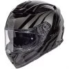 Casque De Moto Intégral En Fibre Premier DEVIL PR9BE Noir Brillant Gris