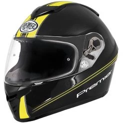 Casque De Moto Intégral En Fibre Premier Dragon Evo TY Fluo