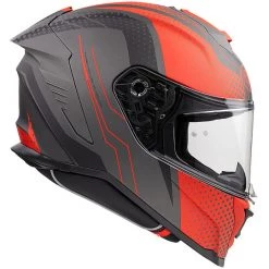 Casque De Moto Intégral En Fibre Premier HYPER BP92 BM Gris Mat Rouge -Premier Soldes 2022 casque de moto integral en fibre premier hyper bp92 bm gris mat rouge 91103