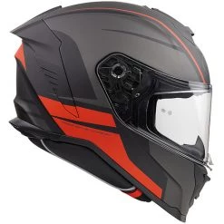 Casque De Moto Intégral En Fibre Premier HYPER DE17 BM Gris Mat Rouge -Premier Soldes 2022 casque de moto integral en fibre premier hyper de17 bm gris mat rouge 91114