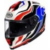 Casque De Moto Intégral En Fibre Premier HYPER RW13 Blanc Bleu Rouge -Premier Soldes 2022 casque de moto integral en fibre premier hyper rw13 blanc bleu rouge 91145