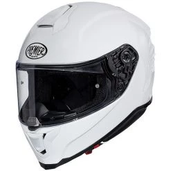 Casque De Moto Intégral En Fibre Premier HYPER U8 Blanc Brillant