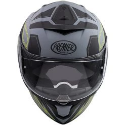 Casque De Moto Intégral En Premier DEVIL EL Y Gris BM Gris Noir Vert Fibre Mat -Premier Soldes 2022 casque de moto integral en premier devil el y gris bm gris noir vert fibre mat 91038