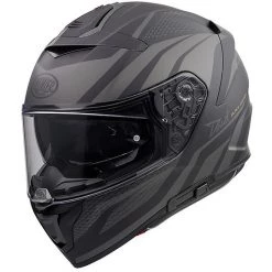 Casque De Moto Intégral En Premier DEVIL PR9BE BM Fibre Black Matt Grey