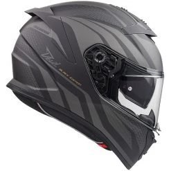 Casque De Moto Intégral En Premier DEVIL PR9BE BM Fibre Black Matt Grey -Premier Soldes 2022 casque de moto integral en premier devil pr9be bm fibre black matt grey 91074