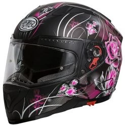 Casque De Moto Intégral Premier VYRUS Vanity 9 BM Matt Black Pink
