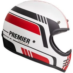 Casque De Moto Intégral Vintage Premier MX BL8 BM Blanc Mat -Premier Soldes 2022 casque de moto integral vintage premier mx bl8 bm blanc mat 90900