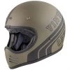 Casque De Moto Intégral Vintage Premier MX BTR Military Green BM Matt
