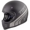 Casque De Moto Intégral Vintage Premier MX BTR9 BM Noir Mat