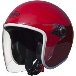 Casque De Moto Jet Fibre Child Premier Premier Baby Visor U2 Red
