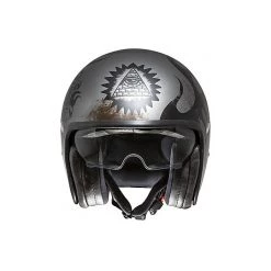Casque De Moto Jet Vintage En Fibre Premier VINTAGE EVO BD 17 BM Argent Noir -Premier Soldes 2022 casque de moto jet vintage en fibre premier vintage evo bd 17 bm argent noir 68692