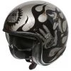 Casque De Moto Jet Vintage En Fibre Premier VINTAGE EVO BD Titanium -Premier Soldes 2022 casque de moto jet vintage en fibre premier vintage evo bd titanium 113453