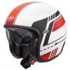 Casque De Moto Jet Vintage En Fibre Premier VINTAGE EVO BL8 BM Blanc Rouge Mat -Premier Soldes 2022 casque de moto jet vintage en fibre premier vintage evo bl8 bm blanc rouge mat 137046