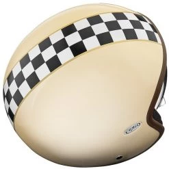 Casque De Moto Jet Vintage En Fibre Premier VINTAGE EVO CK Blanc -Premier Soldes 2022 casque de moto jet vintage en fibre premier vintage evo ck blanc 68680