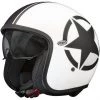 Casque De Moto Jet Vintage En Fibre Premier VINTAGE EVO Star 8 BM Blanc Noir Mat -Premier Soldes 2022 casque de moto jet vintage en fibre premier vintage evo star 8 bm blanc noir mat 68733