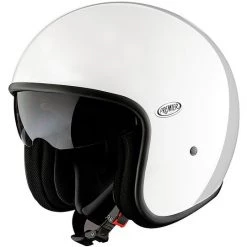 Casque De Moto Jet Vintage En Fibre Premier VINTAGE EVO U8 Blanc