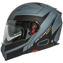 Casque De Moto Modulable Premier DELTA RG Y Gris BM Gris Mat Noir -Premier Soldes 2022 casque de moto modulable premier delta rg y gris bm gris mat noir 68481