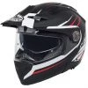 Casque De Moto Modulaire Dual Sport Premier X-TRAIL MO 92 BM Noir Blanc Rouge -Premier Soldes 2022 casque de moto modulaire dual sport premier x trail mo 92 bm noir blanc rouge 68495