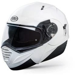 Casque De Moto Modulaire Ouvrable Premier Double Visière Thesis Blanc Brillant -Premier Soldes 2022 casque de moto modulaire ouvrable premier double visiere thesis blanc brillant 8772