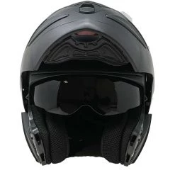 Casque De Moto Modulaire Ouvrable Premier Double Visor Thesis Matt Black -Premier Soldes 2022 casque de moto modulaire ouvrable premier double visor thesis matt black 111050