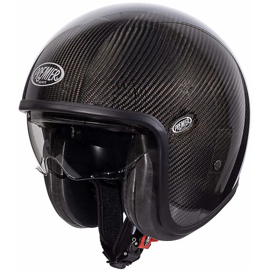 Casque De Moto Premier Jet Vintage Carbon VINTAGE EVO Carbon 3 Casque De Moto Premier Jet Vintage Carbon VINTAGE EVO Carbon