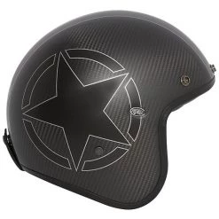 Casque De Moto Premier Jet Vintage LE PETIT CLASSIC EVO Star Carbon -Premier Soldes 2022 casque de moto premier jet vintage le petit classic evo star carbon 68618