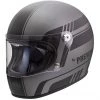 Casque De Moto Vintage Intégral Des Années 70 Premier Trophy BL17 Bm Gris Noir Mat -Premier Soldes 2022 casque de moto vintage integral des annees 70 premier trophy bl17 bm gris noir mat 90711