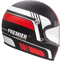 Casque De Moto Vintage Intégral Des Années 70 Premier Trophy BL92 BM Noir Rouge Blanc Mat 7 Casque De Moto Vintage Intégral Des Années 70 Premier Trophy BL92 BM Noir Rouge Blanc Mat -Premier Soldes 2022 casque de moto vintage integral des annees 70 premier trophy bl92 bm noir rouge blanc mat 90723