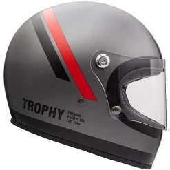 Casque De Moto Vintage Intégral Des Années 70 Premier Trophy DO17 BM Gris Mat 7 Casque De Moto Vintage Intégral Des Années 70 Premier Trophy DO17 BM Gris Mat -Premier Soldes 2022 casque de moto vintage integral des annees 70 premier trophy do17 bm gris mat 90757
