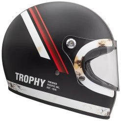Casque De Moto Vintage Intégral Des Années 70 Premier Trophy DO92 Old Style BM Matt Black -Premier Soldes 2022 casque de moto vintage integral des annees 70 premier trophy do92 old style bm matt black 90769