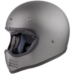 Casque Intégral Vintage Premier MX U17 BM Gris Mat