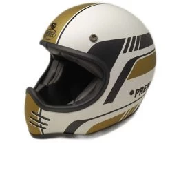 Casque Moto Intégral Custom Premier MX BL 19 WHITE BASE Edition Limitée