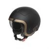 Casque Moto Jet Custom Premier ROCKER LN 19 BM Black Matt Gold -Premier Soldes 2022 casque moto jet custom premier rocker ln 19 bm black matt gold 68647
