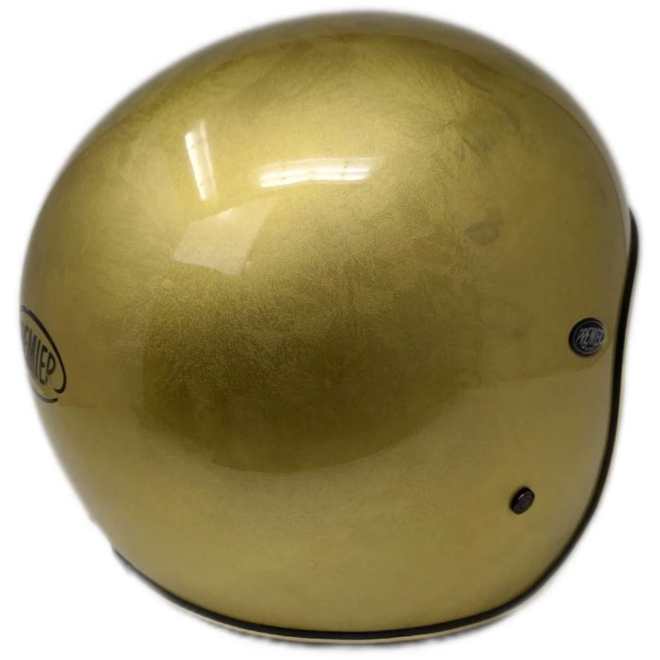 Casque Moto Jet Custom Premier VINTAGE DR GOLD 4 Casque Moto Jet Custom Premier VINTAGE DR GOLD – Image 2