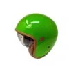 Casque Moto Jet Custom Premier VINTAGE GLITTER GREEN Limited Edition