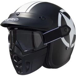 Casque Moto Jet Premier Vintage Fibre Mask Star 9 BM