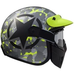 Casque Moto Jet Premier Vintage Fibre Mask Star Camo Fluo BM -Premier Soldes 2022 casque moto jet premier vintage fibre mask star camo fluo bm 32257