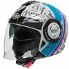 Casque Moto Premier Jet COOL RD 12 Blanc Bleu -Premier Soldes 2022 casque moto premier jet cool rd 12 blanc bleu 90967