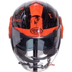 Casque Moto Premier Jet COOL RD 92 Noir Rouge -Premier Soldes 2022 casque moto premier jet cool rd 92 noir rouge 107166