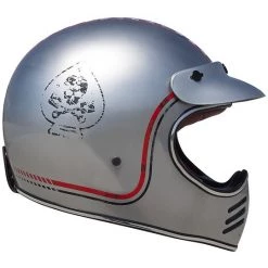 Casque Moto Premier Trophy Style 70s MX FL Chrome -Premier Soldes 2022 casque moto premier trophy style 70s mx fl chrome 32132