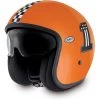 Casque Moto Vintage Jet Fibre Premier Avec Visière Intégrée Ck One Orange -Premier Soldes 2022 casque moto vintage jet fibre premier avec visiere integree ck one orange 25538