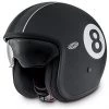 Casque Moto Vintage Jet Fibre Premier Avec Visière Intégrée Eigth 9BM Matt Black -Premier Soldes 2022 casque moto vintage jet fibre premier avec visiere integree eigth 9bm matt black 15182