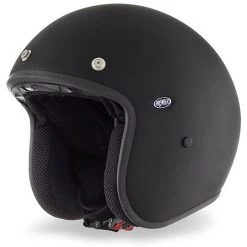 Casque Moto Vintage Jet Premier Fibre LE PETIT CLASSIC EVO U 9 BM Matt Black