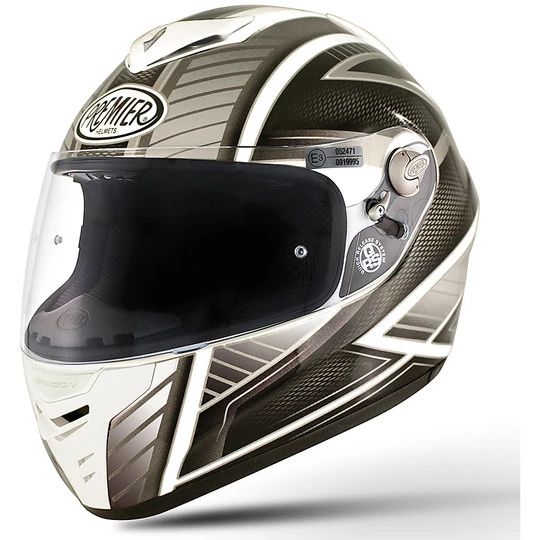 Premier Dragon Evo Multi IM6 Integral Casque De Moto Noir Gris 3 Premier Dragon Evo Multi IM6 Integral Casque De Moto Noir Gris