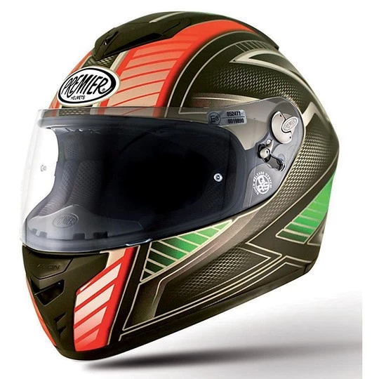 Premier Dragon Evo Multi IM9BM Integral Casque De Moto Vert Carbon Red 3 Premier Dragon Evo Multi IM9BM Integral Casque De Moto Vert Carbon Red