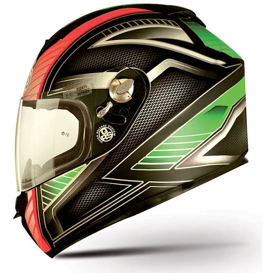 Premier Dragon Evo Multi IM9BM Integral Casque De Moto Vert Carbon Red 4 Premier Dragon Evo Multi IM9BM Integral Casque De Moto Vert Carbon Red – Image 2